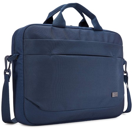 GEANTA CASE LOGIC, pt. notebook de max. 14 inch, 1 compartiment, buzunar frontal x 2, waterproof, poliester, albastru, "ADVA-114