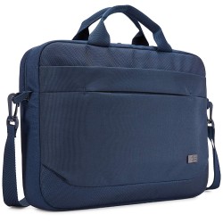 GEANTA CASE LOGIC, pt. notebook de max. 14 inch, 1 compartiment, buzunar frontal x 2, waterproof, poliester, albastru, "ADVA-114