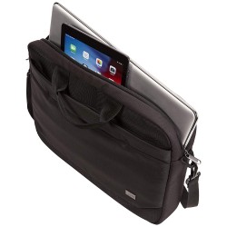 GEANTA CASE LOGIC, pt. notebook de max. 15.6 inch, 1 compartiment, buzunar frontal x 2, waterproof, poliester, negru, "ADVA-116 
