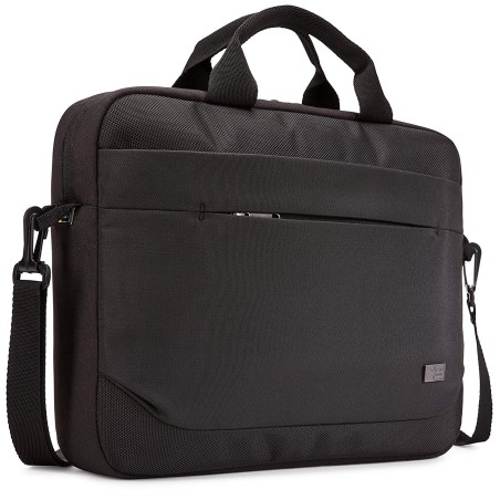 GEANTA CASE LOGIC, pt. notebook de max. 14 inch, 1 compartiment, buzunar frontal x 2, waterproof, poliester, negru, "ADVA-114 BL