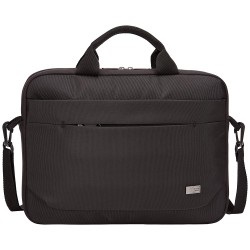 GEANTA CASE LOGIC, pt. notebook de max. 14 inch, 1 compartiment, buzunar frontal x 2, waterproof, poliester, negru, "ADVA-114 BL