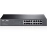 SWITCH TP-LINK 16 porturi Gigabit, carcasa metalica, rackabil "TL-SG1016D" (timbru verde 2 lei)