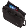 GEANTA CASE LOGIC, pt. notebook de max. 14 inch, 1 compartiment, buzunar frontal x 2, waterproof, poliester, negru, "ADVA-114 BL