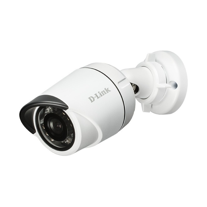 CAMERA IP D-Link, bullet, pt. interior | exterior, dist. IR 30 m, tip lentila fixa 2.8 mm, 5 Mpx, cu fir, microfon nu, PoE da, c