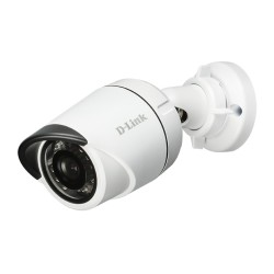 CAMERA IP D-Link, bullet, pt. interior | exterior, dist. IR 30 m, tip lentila fixa 2.8 mm, 5 Mpx, cu fir, microfon nu, PoE da, c