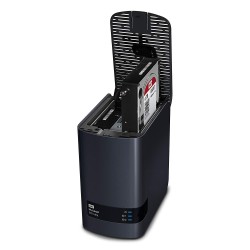 NAS WD, tower, HDD x 2, capacitate maxima 4 TB, memorie RAM 1 GB, RJ-45 (Gigabit), porturi USB 3.0 x 2, "WDBVBZ0040JCH-EESN" (ti