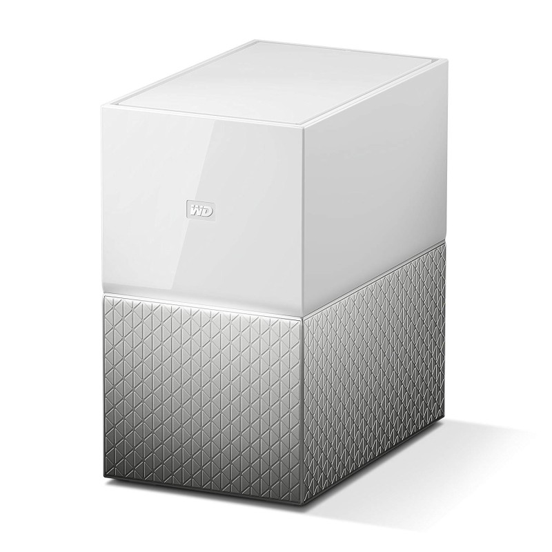 NAS WD, tower, HDD x 2, capacitate maxima 8 TB, memorie RAM 1 GB, RJ-45 (Gigabit) | Wireless, porturi USB 3.0 x 2, "WDBMUT0080JW