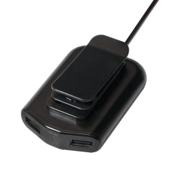 ALIMENTATOR auto LOGILINK, 4 x USB, pt. bricheta auto 2 x USB, pt. bancheta din spate 2 x USB, 1.8m cablu, maxim 9.6A, black, "P
