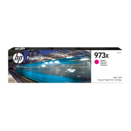 Cartus Cerneala Original HP Magenta, nr.973x, pentru PageWide Pro 452|Pro 477, , (timbru verde 0.15 lei), "F6T82AE"