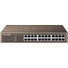 SWITCH TP-LINK 24 porturi Gigabit, carcasa metalica, rackabil "TL-SG1024D" (timbru verde 2 lei)