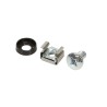SET montare LOGILINK pentru rack 19", contine 20 piese: suruburi, saibe, piulite, diametru 6mm (M6), otel placat cu zinc si plas