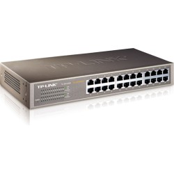 SWITCH TP-LINK 24 porturi Gigabit, carcasa metalica, rackabil "TL-SG1024D" (timbru verde 2 lei)