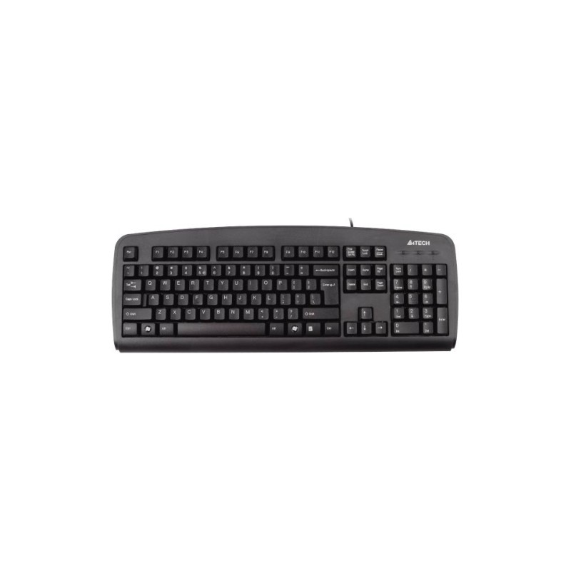 TASTATURA A4TECH, "KB720", cu fir, 104 taste format standard , USB, negru, "KB-720-USB" (timbru verde 0.8 lei)