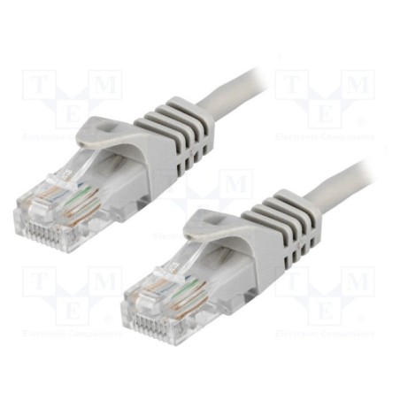 PATCH CORD UTP LOGILINK Cat5e, cupru-aluminiu, 2 m, gri, AWG26, "CP1052U" (timbru verde 0.08 lei)