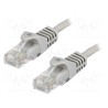 PATCH CORD UTP LOGILINK Cat5e, cupru-aluminiu, 2 m, gri, AWG26, "CP1052U" (timbru verde 0.08 lei)