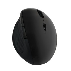 MOUSE Logilink, PC sau NB, wireless, 2.4GHz, optic, 1600 dpi, butoane/scroll 5/1, ergonomic, negru, "ID0139" (timbru verde 0.18 