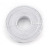 ROLA CABLU telefonic GEMBIRD, 100m, Litat, 4 fire, flat, white, "TC1000S-100M"