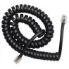 CABLU TELEFONIC GEMBIRD 4P4C,  2m, RJ10, black, spiralat, "TC4P4CS-2M" (timbru verde 0.08 lei)