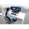 MASUTA TV KENSINGTON, pt 1 TV/monitor plat, curbat, diag. max 27 inch, fix, max 18 Kg, "K52797WW"