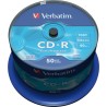CD-R VERBATIM  700MB, 80min, viteza 52x,  50 buc, spindle, "43351"
