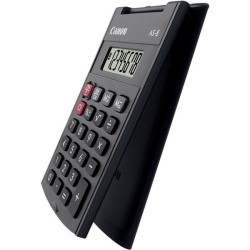 Calculator de birou CANON,AS-8, ecran 8 digiti, alimentare baterie, display LCD, negru, "BE4598B001AA" (timbru verde 0.18 lei)