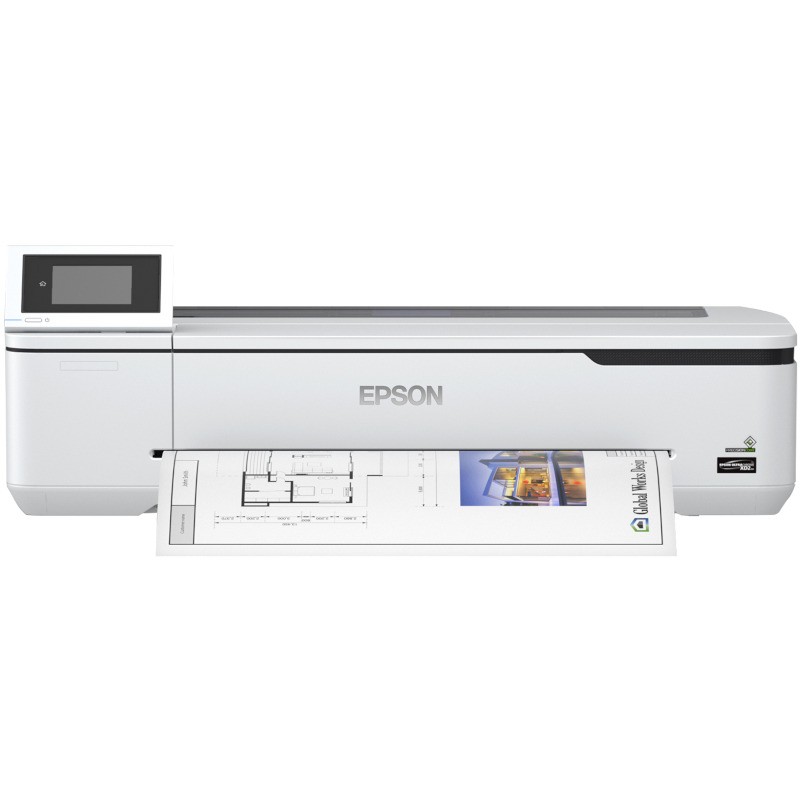 Plotter Inkjet Color Epson Surecolor SC-T3100N, A1,Functii:Impr.,Viteza de Print Mono:nespec.,Viteza de Print color:nespec.,Cone