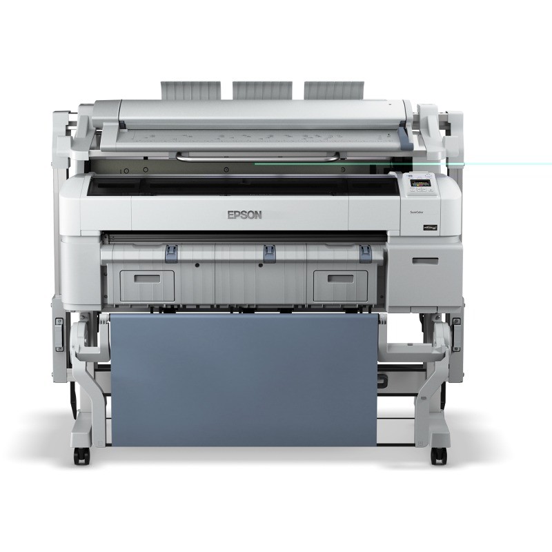 Plotter Inkjet Color Epson Surecolor T5200,A0,Functii: Impr.,Viteza de Print Mono: nespec.,Viteza de Print color: nespec.,Conect