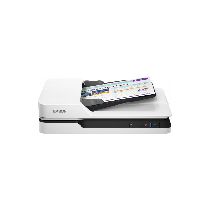 SCANNER  EPSON DS-1630, A4, tip flatbed,viteza scan:25ppm alb-negru/color, rez. op 600x600dpi, ADF 50 pag, duplex, senzor CCD, i