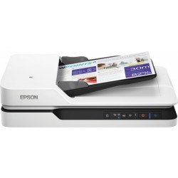Scanner Epson DS-1660W, A4, flatbed, vit scan:25 ppm alb-negru/ color, rez. op 600x600dpi, ADF 50 pag, duplex,fiabilitate ciclu 