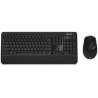 Kit TASTATURA si Mouse Microsoft, "Dektop 3050", wireless, 126 taste format standard, mouse , 3/1 butoane, negru, "PP3-00023" (t