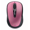 MOUSE MICROSOFT, "Mobile 3500", PC sau NB, wireless, 2.4GHz, optic, 1000 dpi, butoane/scroll 3/1, , roz, "GMF-00276" (timbru ver