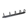 PANOU gestionare cabluri LOGILINK, tip masca orizontala, 19 inch, 1U, negru, "OR104B"
