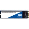 SSD WD, Blue, 2 TB, M.2, S-ATA 3, 3D Nand, R/W: 560/530 MB/s, "WDS200T2B0B"