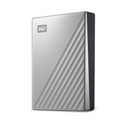 HDD extern WD 4 TB, My Passport Ultra, 2.5 inch, USB 3.0, argintiu, "WDBFTM0040BSL-WESN" (timbru verde 0.8 lei)
