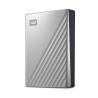 HDD extern WD 4 TB, My Passport Ultra, 2.5 inch, USB 3.0, argintiu, "WDBFTM0040BSL-WESN" (timbru verde 0.8 lei)