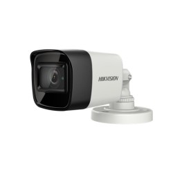 CAMERA supraveghere HIKVISION bullet, pt. exterior, dist. IR 30 m, lentila fixa 2.8 mm, 5 Mpx, cu fir, carcasa metal, "DS-2CE16H