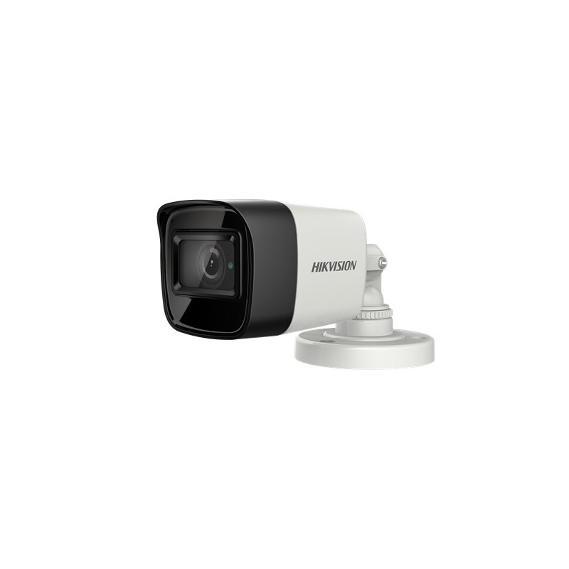 CAMERA supraveghere HIKVISION bullet, pt. exterior, dist. IR 30 m, lentila fixa 2.8 mm, 5 Mpx, cu fir, carcasa metal, "DS-2CE16H