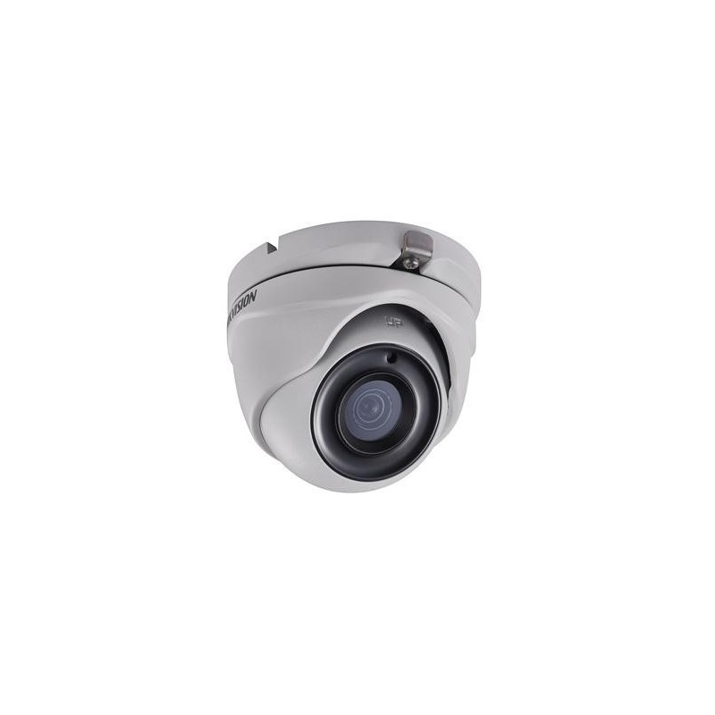 CAMERA supraveghere HIKVISION turret, pt. exterior, dist. IR 20 m, lentila fixa 2.8 mm, 2 Mpx, cu fir, carcasa metal, "DS-2CE56D