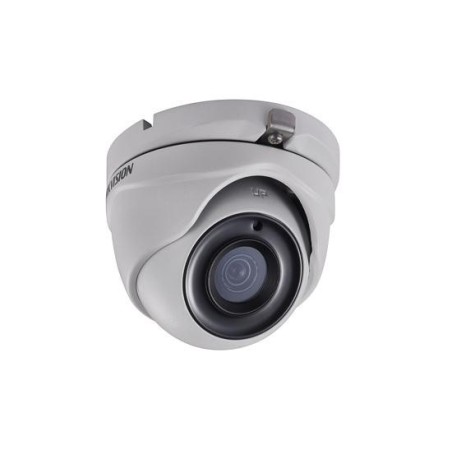 CAMERA supraveghere HIKVISION turret, pt. exterior, dist. IR 20 m, lentila fixa 2.8 mm, 2 Mpx, cu fir, carcasa metal, "DS-2CE56D