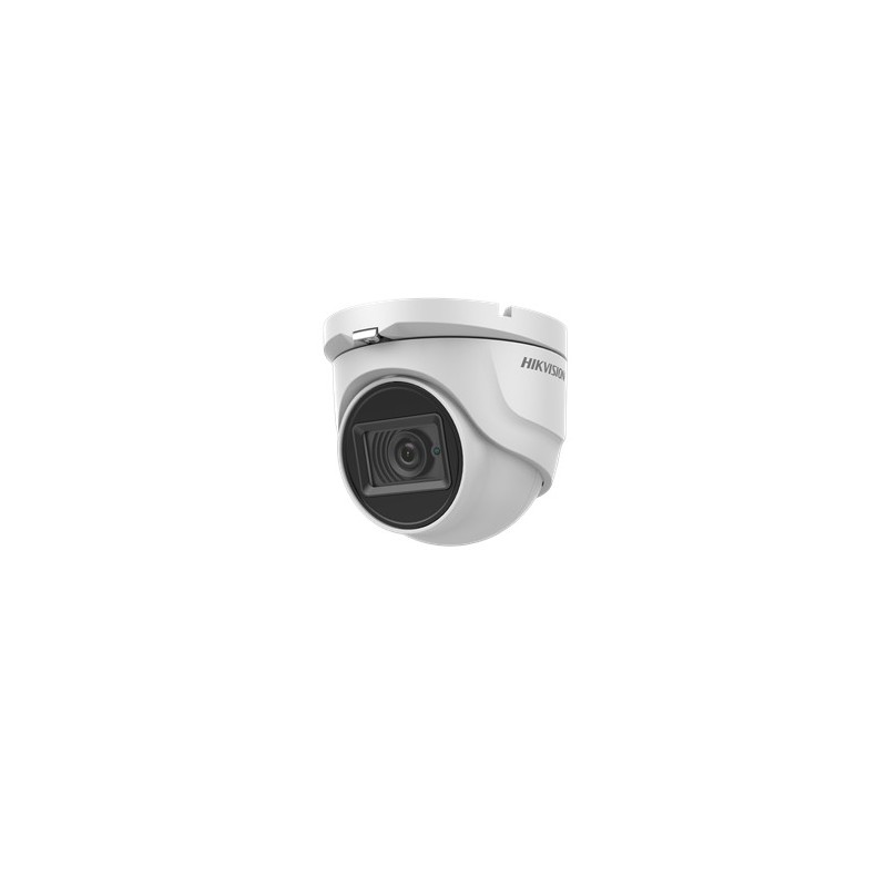 CAMERA supraveghere HIKVISION turret, pt. exterior, dist. IR 30 m, lentila fixa 2.8 mm, 8.29 Mpx, cu fir, carcasa metal, "DS-2CE