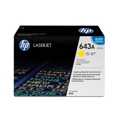 Toner Original HP Yellow, nr.643A, pentru Color LaserJet 4700 series, 1K, (timbru verde 1.2 lei) , "Q5952A"
