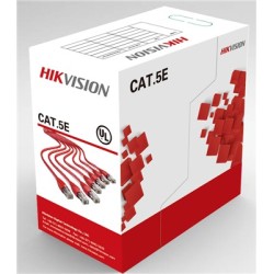 ROLA CABLU U/UTP HIKVISION, Cat5e, 305 m, Cupru, solid, 4P,AWG24, "DS-1LN5E-S"