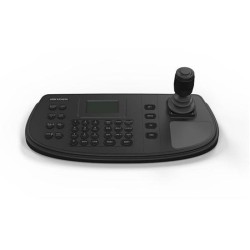 TASTATURA HIKVISION, joystick pe 4 axe, ecran 128X64, manag ptr 16 utilizatori,posibilitate upgrade si import export date USB/fl