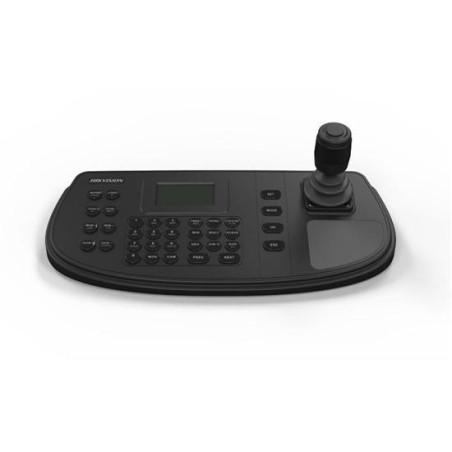 TASTATURA HIKVISION, joystick pe 4 axe, ecran 128X64, manag ptr 16 utilizatori,posibilitate upgrade si import export date USB/fl