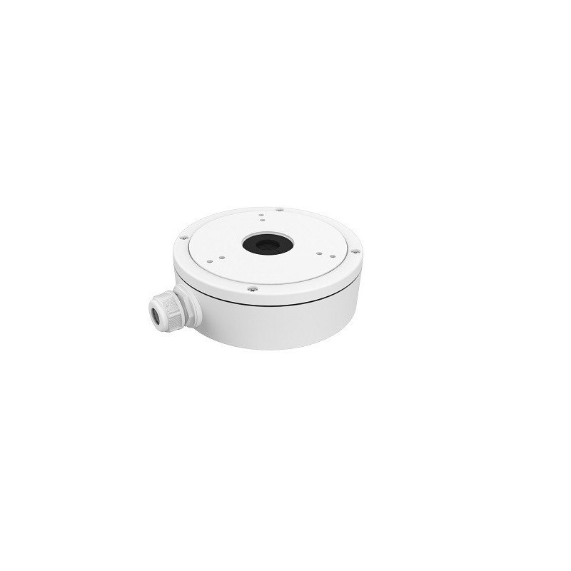 ACCESORII camere supraveghere HIKVISION, doza conexiuni pt. camere dome, montare perete, aliaj aluminiu, 157 x 185 x 51.5 mm, "D
