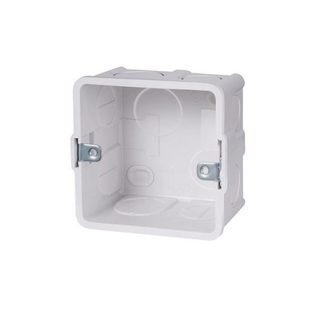 CUTIE montare HIKVISION, pentru montaj ingropat, din PVC, 81 x 78 x 50 mm, alb, "DS-KAB86"