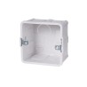 CUTIE montare HIKVISION, pentru montaj ingropat, din PVC, 81 x 78 x 50 mm, alb, "DS-KAB86"