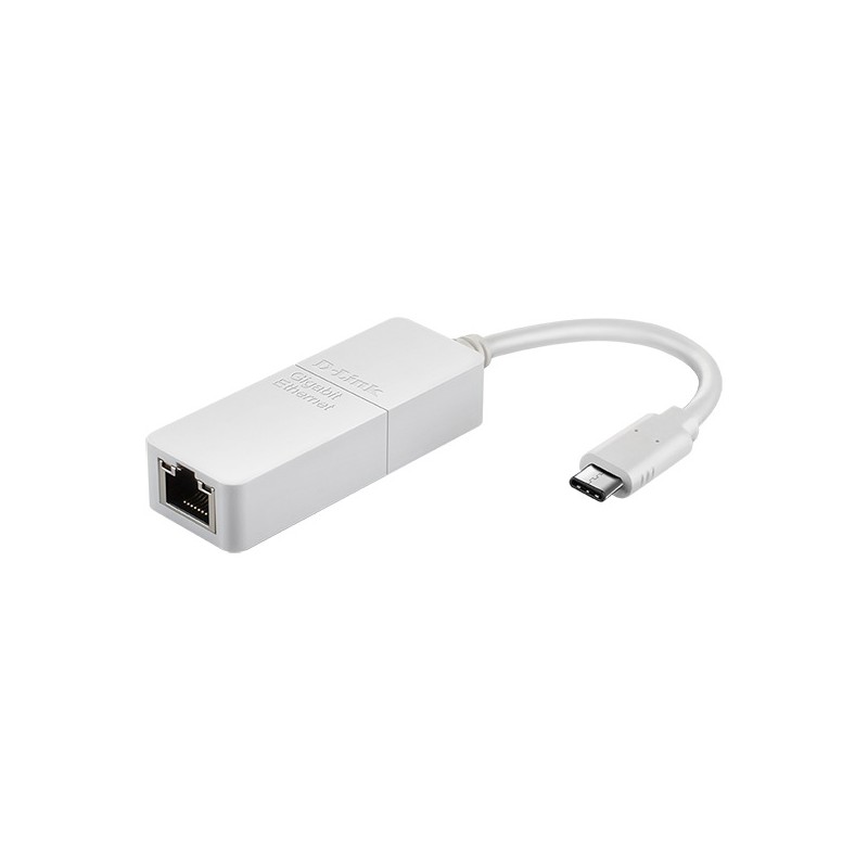 ADAPTOR RETEA D-LINK , extern, USB-C, port RJ-45, 1000 Mbps, "DUB-E130" (timbru verde 0.18 lei)