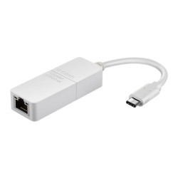 ADAPTOR RETEA D-LINK , extern, USB-C, port RJ-45, 1000 Mbps, "DUB-E130" (timbru verde 0.18 lei)