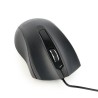 MOUSE GEMBIRD, PC sau NB, cu fir, USB, optic, 1000 dpi, butoane/scroll 3/1, , negru, "MUS-3B-01" (timbru verde 0.18 lei)